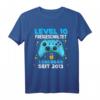 Level 10 Jahre Geburtstagsshirt für junge Gamer - Cooles Controller Motiv zum Geburtstag 2013, perfekt für Kinderfeiern & LAN-Partys