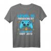 Level 10 Jahre Geburtstagsshirt für junge Gamer - Cooles Controller Motiv zum Geburtstag 2013, perfekt für Kinderfeiern & LAN-Partys