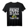 Prinz auf Traktor T-Shirt – Witziges Landwirt & Trecker Shirt für Jungen und Männer, ideales Geschenk für Geburtstag & Weihnachten