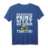 Prinz auf Traktor T-Shirt – Witziges Landwirt & Trecker Shirt für Jungen und Männer, ideales Geschenk für Geburtstag & Weihnachten