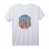 HapDog Save Ferris American Button T-Shirt - Officially Licensed Paramount Fanartikel