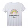 Kinder Kindergartenkind 2023 Regenbogen T-Shirt – Perfektes Geschenk zum Kindergartenstart 2023, langlebig und klassisch geschnitten