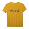 Drei weise Affen T-Shirt – Lustiges Tiermotiv mit Affen, die sehen, hören und nichts Böses sprechen, perfekt als Geschenk oder für den Alltag