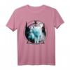 Einsamer Wolf mit Mondmotiv T-Shirt – Perfektes Geschenk für Natur- und Mondliebhaber, Wildtiere und Einzelgänger