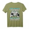 Zum Zocken geboren zur Schule gezwungen - Lustiges Gaming T-Shirt für Jungen und Mädchen, Gamer und Zocker mit Controller-Spruch