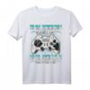Zum Zocken geboren zur Schule gezwungen - Lustiges Gaming T-Shirt für Jungen und Mädchen, Gamer und Zocker mit Controller-Spruch