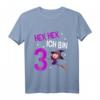 Kinder 3. Geburtstag Mädchen Hexe T-Shirt - Lustiges Geburtstagsgeschenk für Dreijährige, perfekt für Kindergarten und Party