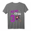 Kinder 3. Geburtstag Mädchen Hexe T-Shirt - Lustiges Geburtstagsgeschenk für Dreijährige, perfekt für Kindergarten und Party