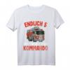 Kinder Endlich 5 Jahre | Feuerwehr T-Shirt - Perfekte Geschenkidee zum Kindergeburtstag für Jungen, die Feuerwehrautos lieben