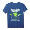 Lustiges 16. Geburtstag T-Shirt für Jungen & Mädchen - Witzige Geschenkidee & Deko für den 16. Geburtstag 2008