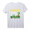 Kinder 7. Geburtstag T-Shirt mit Traktor - Achtung! Ich bin schon 7 Jahre Geschenk für kleine Traktorfahrer und Landmaschinen-Liebhaber