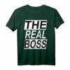 Das echte Boss Partner T-Shirt für Vater und Kind - Lustiges, sarkastisches Geschenk für Paare, ideal zu Valentinstag, Muttertag & Vatertag