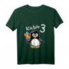 Kinder Pinguin T-Shirt zum 3. Geburtstag für Mädchen und Jungen - Lustiges Geschenk für kleine Geburtstagskinder