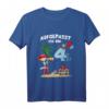 Kinder Geburtstag PIRAT Junge Aufgepasst 4 Jahre Piraten Party T-Shirt – Lustiges Piraten Motiv als Geburtstagsgeschenk für Jungen