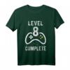 Kinder Geburtstag Junge 8 Jahre Gamer Level 8 T-Shirt – Perfektes Geschenk für kleine Gamer