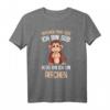 Süßes Äffchen Kinder Mädchen T-Shirt - Lustiges Tierdesign, Perfekt als Geschenk für Affenliebhaber zu Weihnachten & Geburtstag