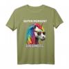 Guten Morgen? Ganz dünnes Eis! Lustiges Einhorn T-Shirt für Morgenmuffel, Schichtarbeiter & Teenager – Witzige Geschenkidee