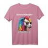 Guten Morgen? Ganz dünnes Eis! Lustiges Einhorn T-Shirt für Morgenmuffel, Schichtarbeiter & Teenager – Witzige Geschenkidee