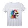 Guten Morgen? Ganz dünnes Eis! Lustiges Einhorn T-Shirt für Morgenmuffel, Schichtarbeiter & Teenager – Witzige Geschenkidee