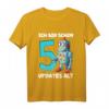 Kinder Geburtstagsshirt 5 Jahre Roboter Jungen - Originelles Geschenk zum 5. Geburtstag, für Technik- und Roboterliebhaber