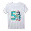 Kinder Geburtstagsshirt 5 Jahre Roboter Jungen - Originelles Geschenk zum 5. Geburtstag, für Technik- und Roboterliebhaber
