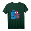 Kinder Marvel Spider-Man Cute Spidey 5th Birthday T-Shirt - Official Licensed Marvel Merchandise für kleine Superhelden zum 5. Geburtstag