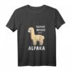 Kinder Tausche Bruder gegen Alpaka T-Shirt - Lustiges Alpaka Motiv für Kinder, ideales Geschenk für Geburtstag und Weihnachten