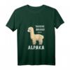 Kinder Tausche Bruder gegen Alpaka T-Shirt - Lustiges Alpaka Motiv für Kinder, ideales Geschenk für Geburtstag und Weihnachten