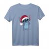 HapDog Lilo & Stitch Weihnachts T-Shirt - Offiziell lizenzierte Disney Festtagskleidung für Männer, Frauen, Kinder & Jugendliche