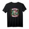 Meowy Catmas Lustiges Katzen-Weihnachtsshirt mit Nikolausmütze und Feiertagsmotiven – Perfekt für Katzenliebhaber und Weihnachtsfans