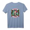 Meowy Catmas Lustiges Katzen-Weihnachtsshirt mit Nikolausmütze und Feiertagsmotiven – Perfekt für Katzenliebhaber und Weihnachtsfans