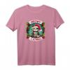 Meowy Catmas Lustiges Katzen-Weihnachtsshirt mit Nikolausmütze und Feiertagsmotiven – Perfekt für Katzenliebhaber und Weihnachtsfans