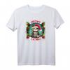 Meowy Catmas Lustiges Katzen-Weihnachtsshirt mit Nikolausmütze und Feiertagsmotiven – Perfekt für Katzenliebhaber und Weihnachtsfans