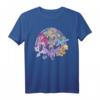 My Little Pony Friendship Is Magic Rainbow Pony Group Shot T-Shirt – Official Licensed Kids & Adult Apparel for Seasonal & Holiday Gifts