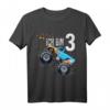 Kinder 3 Jahre Geburtstag Shirt für Jungen und Mädchen mit Monster Truck Motiv – Perfekt für Kindergeburtstage