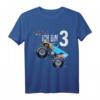 Kinder 3 Jahre Geburtstag Shirt für Jungen und Mädchen mit Monster Truck Motiv – Perfekt für Kindergeburtstage