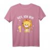 Kinder 1 Jahr alt Geburtstag T-Shirt mit Löwe - Niedliches Outfit für Jungen und Mädchen zum ersten Geburtstag & Kinderparty