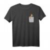 HapDog Pixar Toy Story Woody Faux Pocket Grafik T-Shirt – Offiziell Lizenzierte Toy Story Fanware