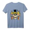 HapDog Offizieller Zylinderhut mit Totenkopf T-Shirt – Lizenzprodukt für Party & Jubiläum