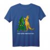 T-Rex Hates Christmas Tree Dinosaur Dino Merry Xmas Funny T-Shirt – Lustiges Weihnachtsgeschenk für Dino- und Weihnachtsfans
