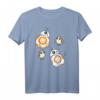 Star Wars Porg and BB-8 Doodle T-Shirt - Official Star Wars Merchandise für Fans aller Altersgruppen