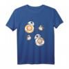 Star Wars Porg and BB-8 Doodle T-Shirt - Official Star Wars Merchandise für Fans aller Altersgruppen