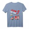Kinder 3. Geburtstag Feuerwehr T-Shirt für Jungen - Perfekt für den Kindergeburtstag & Feuerwehr Party Geschenke