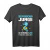 Kinder Seepferdchen Junge Schwimmen T-Shirt - Motivationsshirt für Frühschwimmer, klassisch geschnitten, perfekt für den Schwimmunterricht