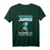 Kinder Seepferdchen Junge Schwimmen T-Shirt - Motivationsshirt für Frühschwimmer, klassisch geschnitten, perfekt für den Schwimmunterricht