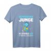 Kinder Seepferdchen Junge Schwimmen T-Shirt - Motivationsshirt für Frühschwimmer, klassisch geschnitten, perfekt für den Schwimmunterricht
