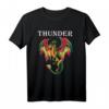 Thunder Dragon T-Shirt mit Feueratem und Flügeln – Perfektes Fantasy-Geschenk für Drachenfans, Kinder und Teens zu Weihnachten