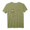Hochwertiges Kinder T-Shirt mit Dabbing Skelett - Hip-Hop Tanzendes Gerippe Geschenk für Kinder zum Geburtstag