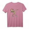 Hochwertiges Kinder T-Shirt mit Dabbing Skelett - Hip-Hop Tanzendes Gerippe Geschenk für Kinder zum Geburtstag