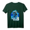 Kinder Ninja T-Shirt 'Ich bin 8' – Perfekt zum 8. Geburtstag Jungen, Ninja Kostüm & Geburtstagsgeschenk